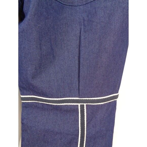 Marithe Francois Girbaud Vintage Jean Sz 6 Embroidered Wide Leg Y2K 90's Hip Hop - Picture 15 of 16